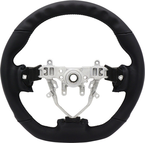 BLOX Racing 08-14 Subaru Leather Steering Wheel Black Stitching - BXSW-50000-B User 1