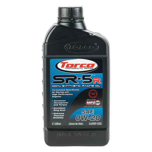 Torco SR-5R Synthetic Racing Oil / 10W60, 1 Liter