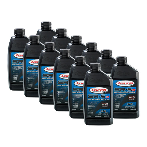 Torco SR-5R Synthetic Racing Oil / 10W60, Case of 12 bottles