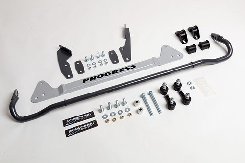 Progress Tech 88-91 Honda Civic HB / 88-91 Honda CRX Tubular Rear Sway Bar (25mm - Adjustable) - 62.1047 Photo - Primary