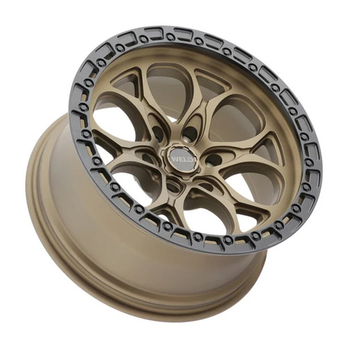 Weld Off-Road Ledge / 17x9 / 6x135 BP / 0mm ET / 5in BS / 87.1mm Bore / Satin Gun / Black Ring Wheel - W10779089500