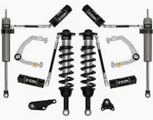 ICON 2024+ Toyota Tacoma 1.25-3in Lift Stage 4 Billet Suspension System w/Triple Rate Springs - K53294S