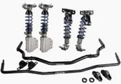 Ridetech 15-24 Ford Mustang S550/S650 HQ Series Coilovers System w/ Sway Bars - 12270202