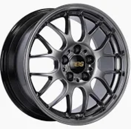 BBS RG-R 18x9.5 5x114.3 ET38 Diamond Black Wheel PFS - RG701DBK