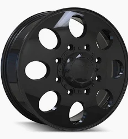 ION Type 167 20x8.25 / 8x165.1 BP / High Offset / 9.15in BS / 121.3mm Hub Gloss Black Wheel - 167-2881GBF115