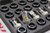 Project Kics M12X1.50 Black R26 Lug Nuts - 16 Lugs + 4 Locks - 32876