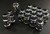 Project Kics 16 LUGS + 4 LOCKS Chrome Bullock And Nut Set - 12X1.50 - W65119 User 1