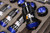 Project Kics R40 Iconix 14x1.50 Classical Lock & Lug Nuts 16+4 (Blue Cap) - WRIA14CU