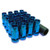 Wheel Mate Muteki SR48 Open End Lug Nuts - Blue 12x1.25 48mm - 32905U