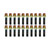 Wheel Mate Mevius 17 Hex Lug Bolt Set of 20 - Chrome Neon 14x1.25 40mm Cone 60 DEG TAP - 40592N User 1