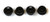 BLOX Racing Honda S2000 Steering Rack Rigid Bushing Kit - Black - BXSS-20614-BK Photo - Primary
