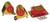 Prothane 97-02 Jeep TJ Drivetrain Kit - Red - 1-1903 User 1