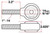 SPC Performance XAXIS Rod End Ball Joint - 15741 Photo - Unmounted