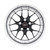 Weld S77 20x10.5 / 5x115mm BP / 7.3in. BS Black Wheel (High Pad) - Non-Beadlock - 77HB0105W73A Photo - Primary