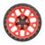 Weld Off-Road W133 17X9 Cinch 5X114.3 5X127 ET-12 BS4.50 Candy Red / Satin Black Ring 78.1 - W13379026450 Photo - Primary