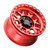 Weld Off-Road W905 17X9 Cinch Beadlock 5X127 5X139.7 ET-12 BS4.50 Candy Red / Red Ring 87.1 - W90579057450 Photo - Primary