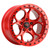 Weld Off-Road W906 17X10 Ledge Beadlock 5X127 ET-25 BS4.50 Candy Red / Red Ring 71.5 - W90670075450 Photo - Primary