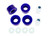 SuperPro 1992 Honda Prelude S Front Lower Shock Absorber-to-Lower Control Arm Bushing Kit - SPF1294K Photo - out of package