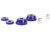 SuperPro 1975 Triumph TR7 Base Rear Subframe Rearward Mount Bushing Set - SPF2468K Photo - out of package