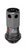 Project Kics R40 Iconix  12x1.25 Black Lug Nut (Black Seat) - 1pc - WZRI3KK User 1