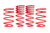 BMR 08-09 Pontiac G8 1.0in Drop Lowering Springs (Set of 4) - SP300R Photo - Primary