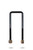 Pedders 19-23 Ford Ranger Square U-Bolt 72x14x215mm (Req for PN PED-6298 &amp; PED-266096) - Single - PED-4373 User 1