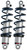 Ridetech 64-66 Ford Mustang Complete Coil-Over Suspension System w/ Pin Spindle - 12090202 User 7