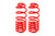 BMR 02-09 Chevrolet Trailblazer / GMC Envoy 3.0in Drop Front Lowering Springs - Red - SP642R Photo - Primary