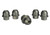 Ford Racing 05-14 Mustang 1/2in -20 Thread Cone Seat Open Lug Nut Kit (5 Lug Nuts) - M-1012-H Photo - Unmounted