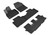 3D Maxpider 20-24 Kia Telluride 8-Seat Kagu Black R1 R2 R3 - L1KA05201509 Photo - Primary
