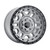 Weld Off-Road Crux W169 17x9in / 6x135 BP / ET -12 / 106.1mm Bore - Gloss Armor Gray / Satin Black Wheel - W16979098451