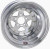 Weld Alumastar 2.0 15x8 / 5x4.75 BP / 4in. BS Polished Wheel - Non-Beadlock - 88-508278
