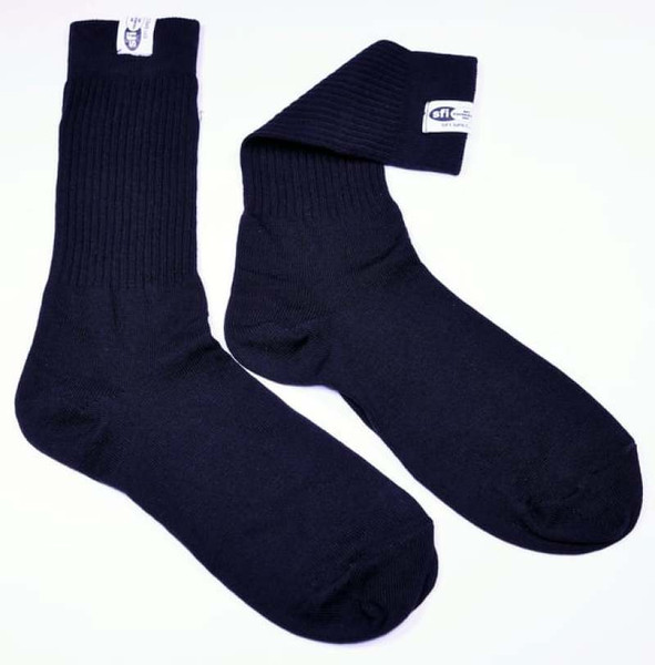 RaceQuip SFI 3.3 Fire Retardant Socks XX-Small -Shoe Size K8-13 Black - 411990 User 1