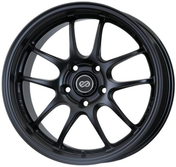 Enkei PF01 18x9 5x114.3 35mm Offset 75 Bore Dia Hyper Black Wheel - 460-890-6635BK Photo - Primary