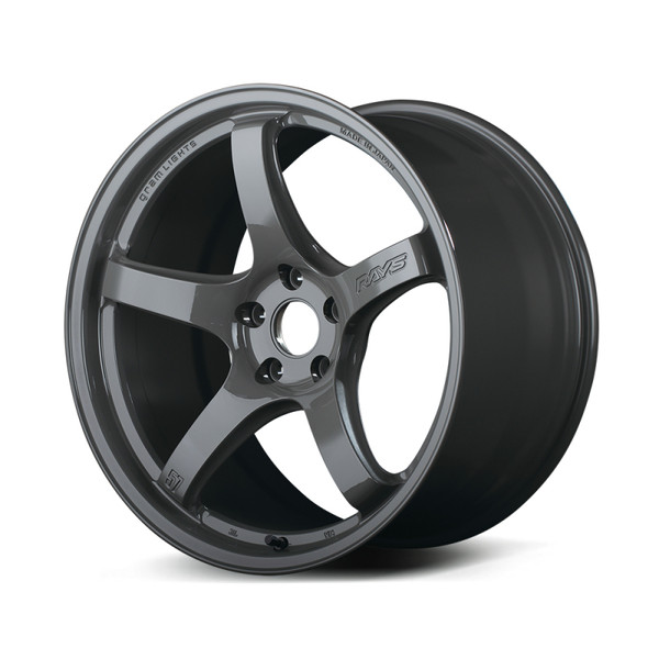 Gram Lights 57CR 18x9.5 +38 5-114.3 Glossy Gray Wheel - WGCRX38EAG Photo - Primary