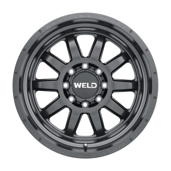 Weld Off-Road W101 20X12 Stealth 8X170 ET-44 BS4.75 Satin Black 125.1 - W10102017475 Photo - Primary