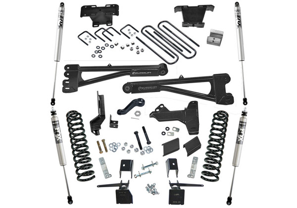 Superlift 17-20 Ford F-250/F-350 SuperDuty 4WD Diesel 6in Radius Arm Lift Kit w/ Fox 2.0 Shocks - K169F Photo - Primary