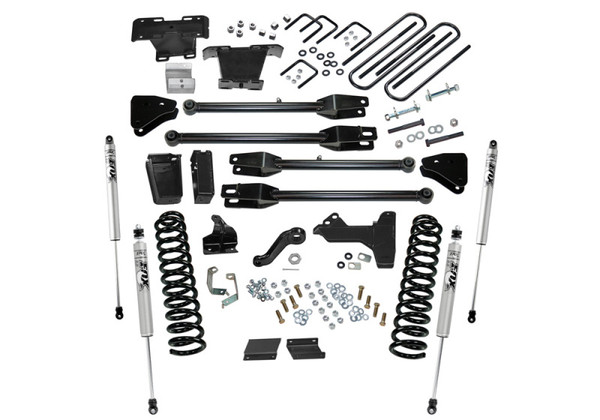 Superlift 11-16 Ford F-250 SuperDuty 4WD Diesel 6in Lift Kit w/ A 4 Link Conversion/Fox 2.0 Shocks - K237F Photo - Primary