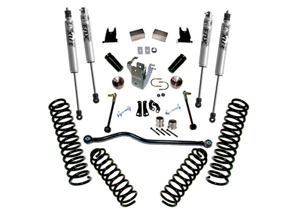 Superlift 07-18 Jeep Wrangler JK 2 Door 4in Lift Kit w/ Fox Shocks - K927F Photo - Primary