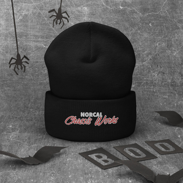 NorCal Chassis Works - Cuffed Beanie (Embroidered)