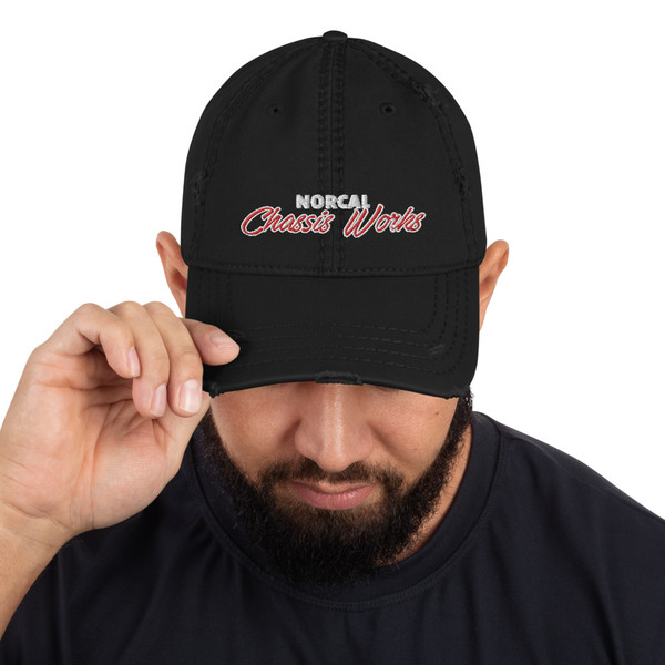 NorCal Chassis Works - Distressed Dad Baseball Cap