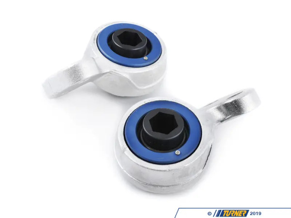 Turner Motorsport - Greasable Front Control Arm Monoball Upgrade set (With Brackets) - (Z4, E46) NM RWD