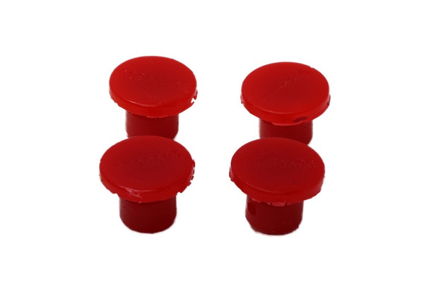 Energy Suspension Universal End Plug Set .53in Dia - Red - 9.9554R Photo - Primary
