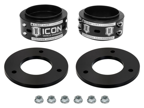 ICON 21-23 Ford Raptor .5-2.50in AAC Leveling Kit (Non 37) - IVD6135B