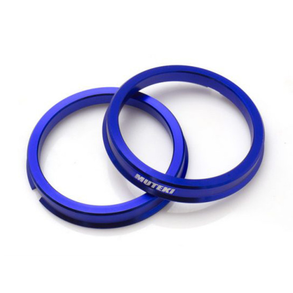 Wheel Mate Muteki Hub Ring 73.1mm x 64.1mm 2 Piece - Blue - WMPHR7306412PC User 1