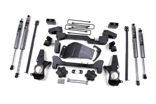 Zone Offroad 01-10 GM K2500 HD 6in Suspension System - Fox - ZONC4F Photo - Primary