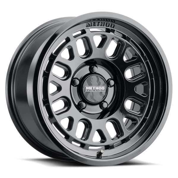 Method MR321 18x9 +18mm Offset 5x150 BP 110.50mm CB 5.68in BS Gloss Black Wheel - MR321890581318 Photo - Primary