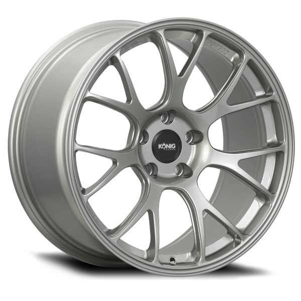 Konig Forged F1M 18X8.5 5X114.3 ET35 Ash Silver Knurled Bead - F1M8851435S User 1