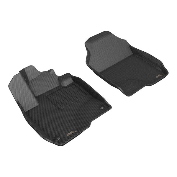 3D MAXpider 2023-2024 Honda HRV Kagu 1st Row Floormat - Black - L1HD13111509 Photo - Primary