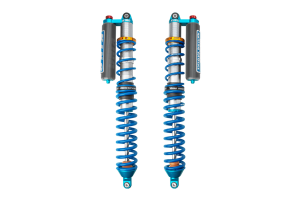 King 2024 Maverick R Front 2.5in Internal Bypass Piggyback Coilover w/Finned Res. w/Adj. Req Cutting - 25700-353A Photo - Primary
